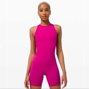 EUC Lululemon Key to Balance Tank. Color Ripened Raspberry. Size 4